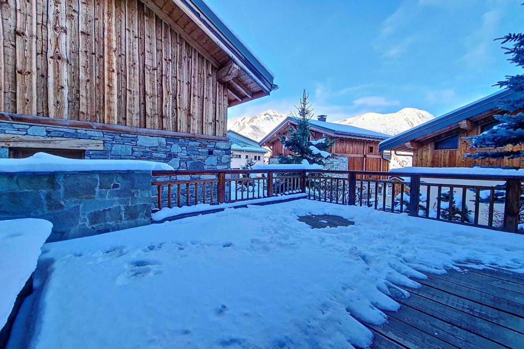 Residence Saint Martin - Chalet Alpage Mae-0561 Bagian luar foto